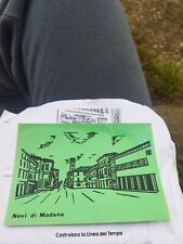 novi di modena Cartolina Formato Grande Scritta