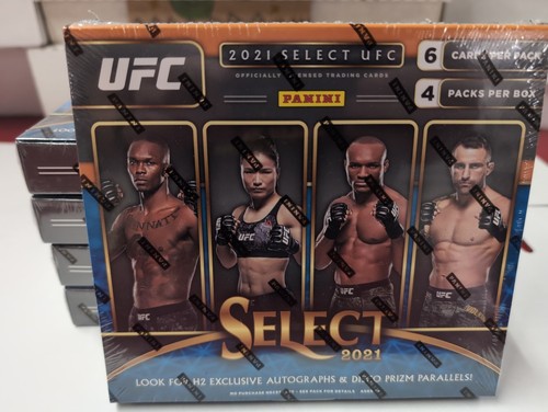 2021 panini select ufc - select,