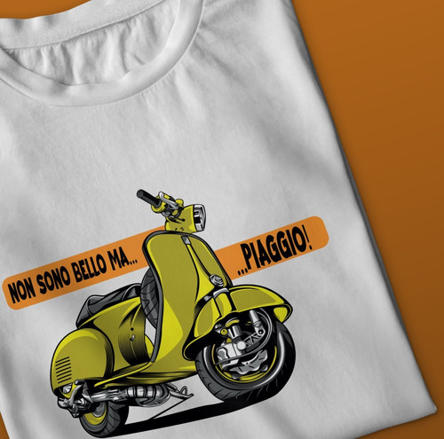 Shirt maglia piaggio vespa - t-shirt,