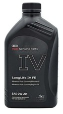 OLIO MOTORE ORIGINALE VOLKSWAGEN AUDI  LONGLIFE IV FE 0W-20 Specifica 508/509