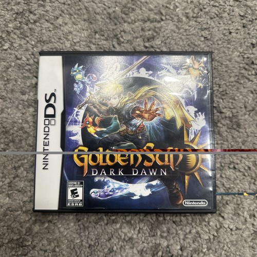 Golden sun dark dawn nintendo - sun,