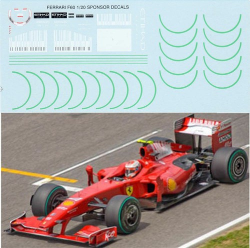 Decals per ferrari f60 - per,