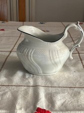 lattiera da 12 Richard Ginori bianco con bordo blu vecchio Ginori