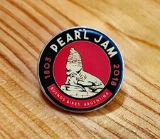 Pearl Jam Logo Metal Brooch