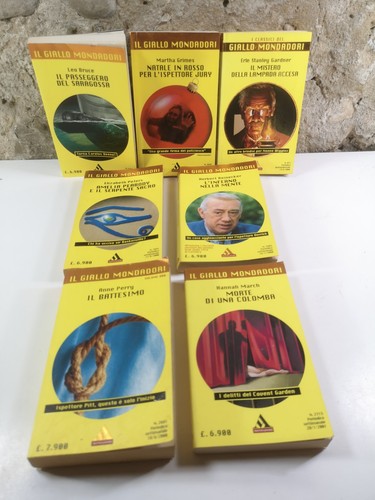 Lotto libri il giallo - ,