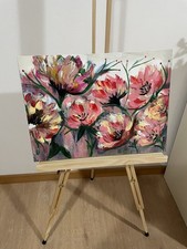 Quadro moderno dipinto mano - quadro,