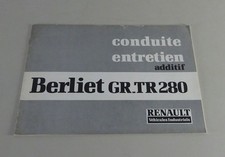 Manuel d' Entretien / Manuale