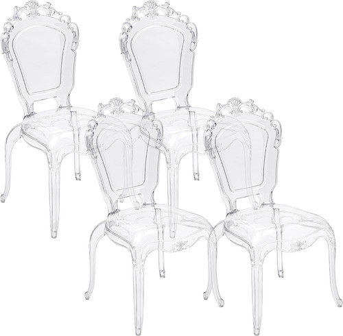 Set sedie barocche - 4, in