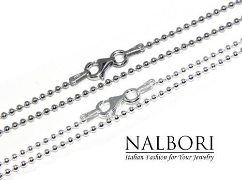 Collana palline 5mm tutto - collana, 1,5mm
