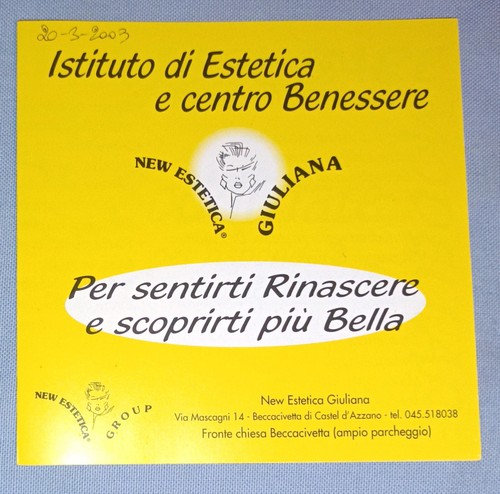 Locandina istituto estetica - locandina,