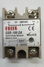 RELE' STATICO SSR - 100A   24-380 AC  3-32VDC 
