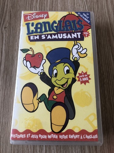 Cassette vidéo vhs - cassette, walt