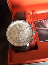 OROLOGIO AUTOMATICO HAMILTON H327161JAZZMASTER MAESTRO CRONOGRAFO QUADRANTE ARGENTO 45MM