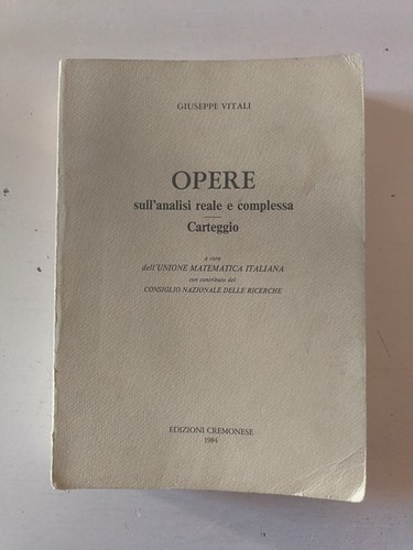 Opere sull analisi - opere, sull'analisi