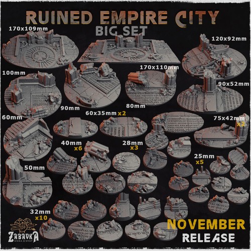 Ruined empire city - ruined,