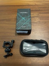 Porta cellulare Arendo per bici e moto impermeabile rotabile a 360°