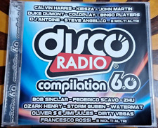 2 CD DISCORADIO COMPILATION 6.0 - RARO - Bob Sinclar Calvin Harris Coldplay