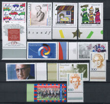 Germania 1997 Mi. 1953-1964 Nuovo ** 100% 100 Pf, 300 Pf, Dehler, Religione