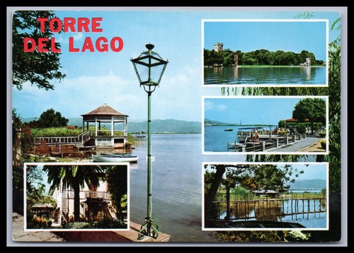 Cartolina torre del lago - torre,