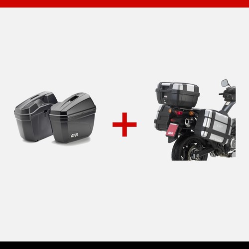 Kit givi e22n valigie pl3101 - givi, +