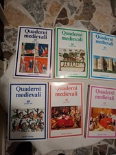 QUADERNI MEDIEVALI N°37-38-39-40-41-42  Annate 1994-1995-1996 Dedalo libri