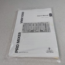 Behringer pro mixer vmx1000 - pro,