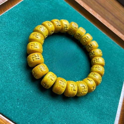 Bracciale perle buddha - di,