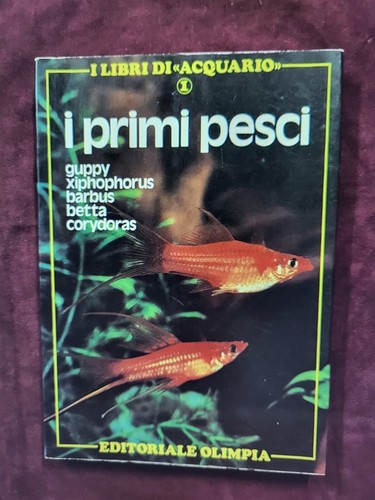 Libro primi pesci acquario - i,