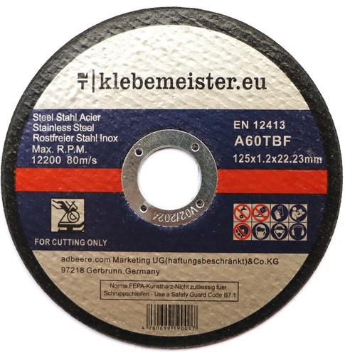 Dischi taglio 125 mm - dischi, da