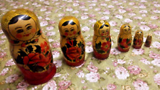 Matrioska Russa  Vintage, 6 pezzi