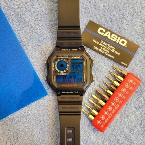 Orologio electric blue casio - "electric, blue"