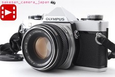 Misuratore Funzionante! [Ecc+5] Olympus OM-1 fotocamera reflex pellicola argento F.Zuiko 50 mm f1.8 GIAPPONE