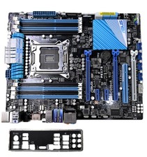 Scheda madre Asus P9X79 LGA 2011 + i7-4930K, dispositivo di raffreddamento non incluso