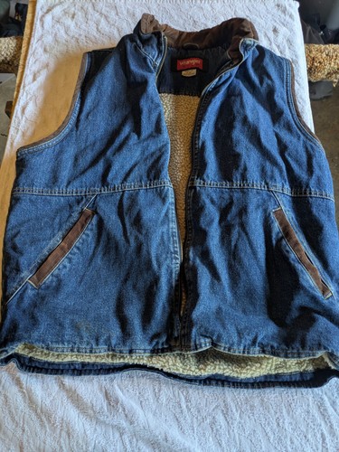 Gilet uomo wrangler denim - wrangler,