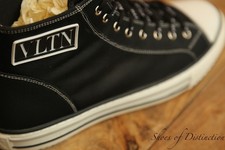 Valentino Nero Tela Hi High