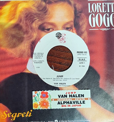 Jump van halen rare promo - van,
