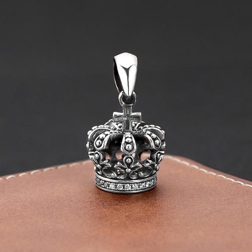 Amuleto corona regale argento - regale,,