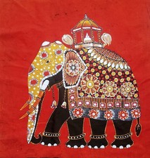 Arte da parete Batik dello Sri