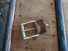 fibbia in ottone argento per