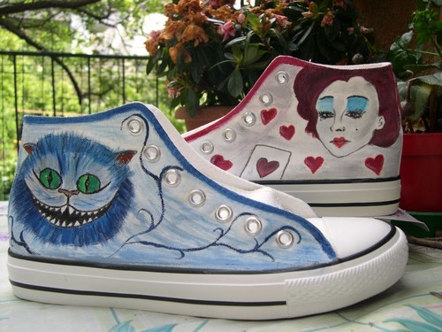 Sneakers alice wonderland - alice, in