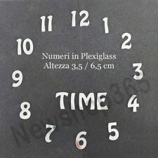 Set di numeri x orologio da