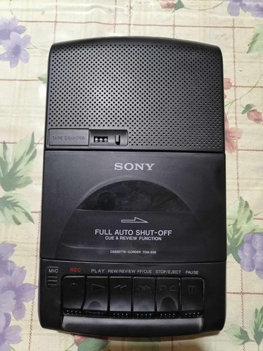 Sony cassette corder - sony,
