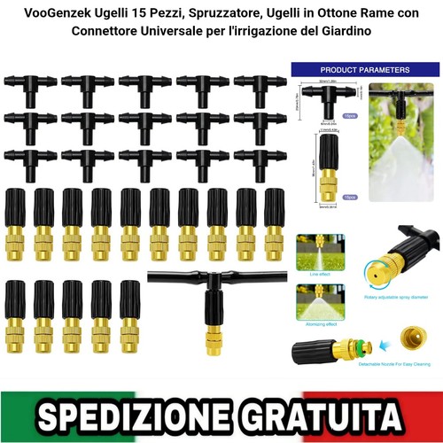 Ugelli ottone rame - ottone,