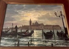 Quadro olio Mario Rosario