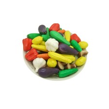  50 Pcs Arredamento Vegetale Simulazione Del Giocattolo Alimentare