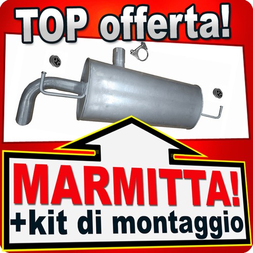 Silenziatore posteriore per - posteriore,