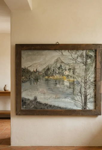 Quadro decorativo con una - decorativo,