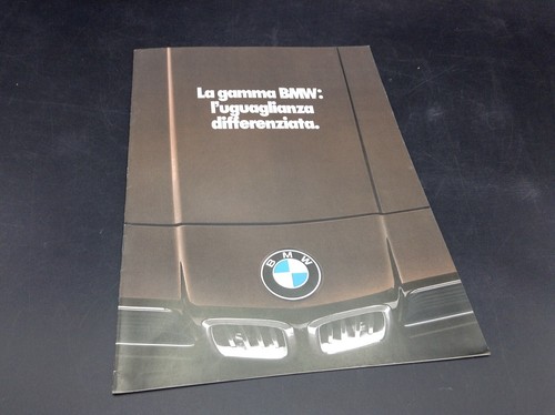Depliant auto vintage bmw - depliant,
