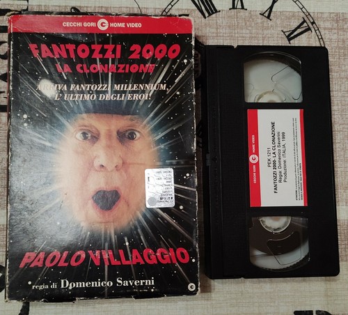 Vhs film fantozzi 2000 - vhs,