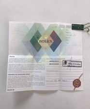 Rolex Ref. 16613 Submariner  Garanzia Warranty Anno 2003 Seriale Y Genuine